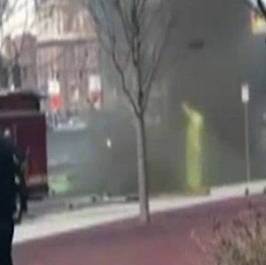 18K views · 110 reactions | A pair of heavy manhole covers were blown...