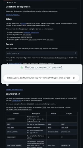 Интересные open-source проекты о которых ты возможно не знал | Часть 51 | Kutt
