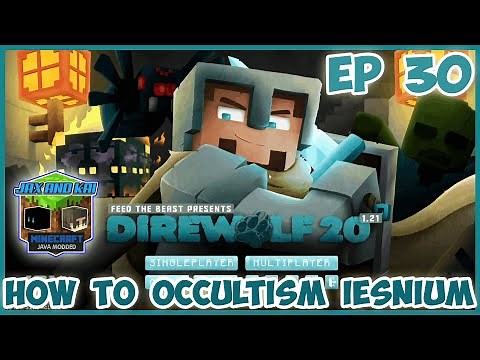 💥 Occultism How to Iesnium | Jax and Kai Play Direwolf20's v11 1.21 👉 Ep 30