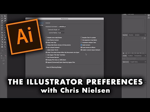 Adobe Illustrator CC Preferences Setup