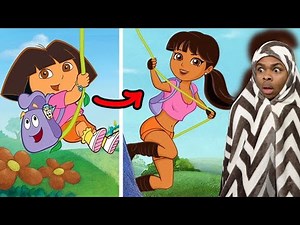 Amazing Cartoon Character Glow Up Transformations.. (WTF)