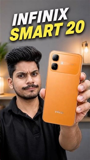Infinix Smart 20 Review In 59 sec🔥