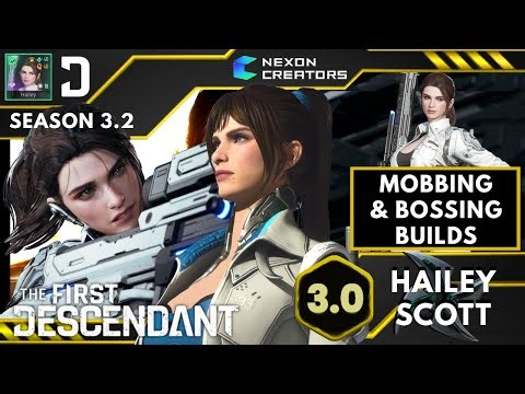 Hailey 3.0 Mobbing & Boss Builds - Descendant Build - The First Descendant - 3rd Person RPG PS5 2025
