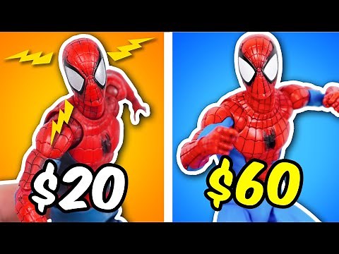 One of These Spiderman Figures is a BOOTLEG...