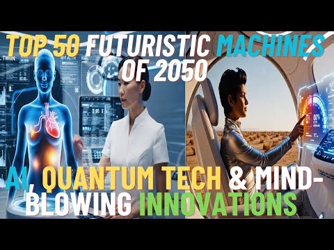 Top 50 Futuristic Machines of 2050 AI, Quantum Tech & Mind-Blowing Innovations! #swaj #moderngadets