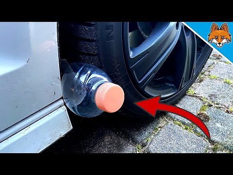 If someone puts a PLASTIC BOTTLE on your TIRE, call the police IMMEDIATELY 🤯💥