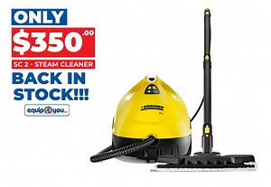 1.9K views · 57 reactions | BACK IN STOCK!! BACK by popular demand!! Our SC2 Steam Cleaner is now in STOCK at both our Wildey and Jackson location! This machine gets rid of 99.99% of bacteria without harsh chemicals and is ONLY $350 BBD! See more information: https://bit.ly/3dHsEBi or visit us today in Jackson (425-9999) or Wildey (426-9999). #Equip4You | Equip4you | Facebook