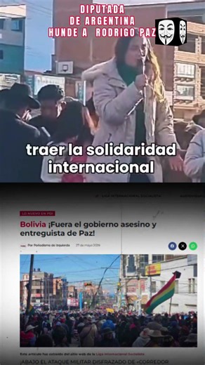 ARGENTINE DEPUTY DESTROYS RODRIGO PAZ AND MILEI, THEY ARE EVEN PRIVATIZING WATER.
