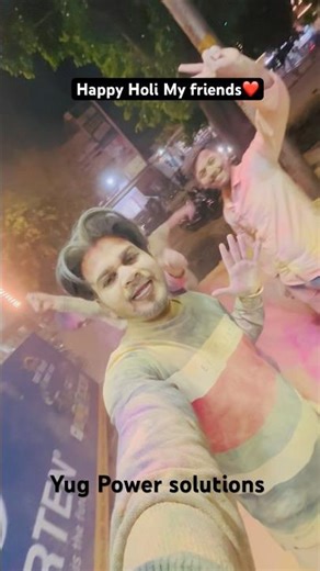 Happy Holi my friends🥳❤️ #jhansivlogger #vlog #holi #holispecial