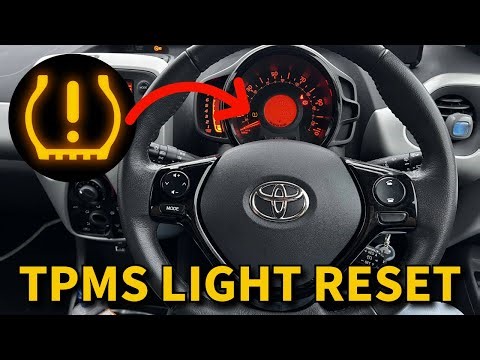 Toyota Aygo TPMS Reset – How to Turn Off Tyre Pressure Warning Light