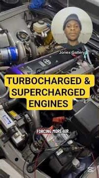 How forced induction works || TURBO & SUPER CHARGERS #fyp #engines #viral