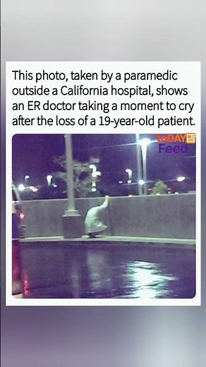 An ER doctor crying after losing a patient. #shorts #Doctor #Hospital #Emotional #Healthcare
