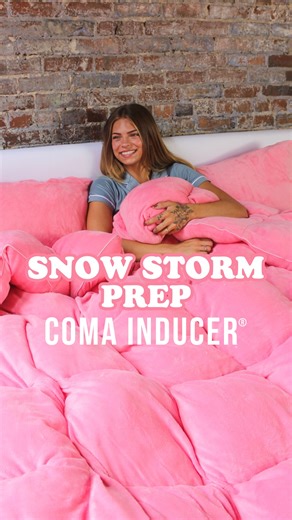 Only way to prepare for this winter weason is with a Coma Inducer! shop this comforter! https://comainducer.com/dam-boi-he-thick-coma-inducer-comforter-pink-lemonade/ | Coma Inducer