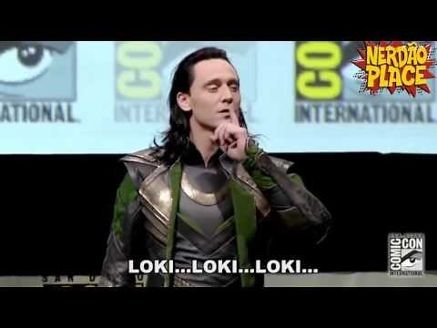 Loki Comic Con 2013 legendado completo