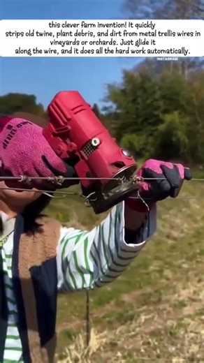 Smart Farm Tool: Automatic Wire & Twine Remover 🌿⚙️