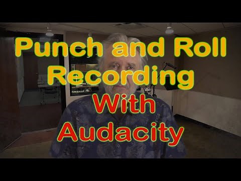 Audacity Punch And Roll Recording for Audible ACX Audiobooks and eLearning Voice Over