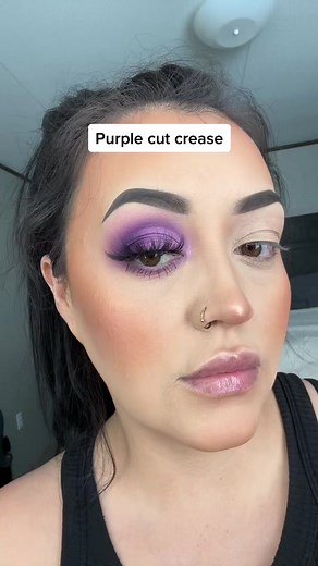 Purple Cut Crease Makeup Tutorial with Colourpop “Violet It Be” Palette