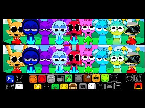 Sprunk Pyramixed FNF arrow ORIGINAL gameplay