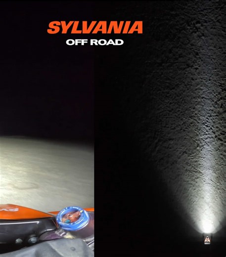 See SYLVANIA Off Road LED lights in action — two views, one purpose-built light setup. From the drivers seat and above, watch how the beam pattern commands the night. #sylvaniaoffroad #offroading #offroadlights