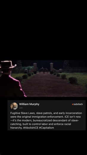 Django was called a criminal. The plantation was called “law and order.” #plantation #runaway #patrol #slave #freedom