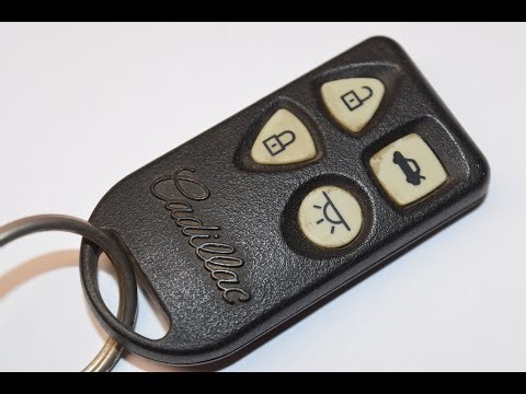 91-95 Cadillac Key Fob Battery Replacement - EASY DIY