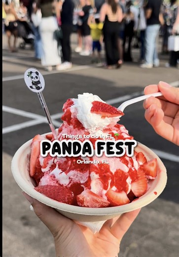 One of the largest outdoor Asian food festivals is coming to Orlando! Panda Fest is bringing over 200 vendors serving food from China, Japan, Korea, and so much more! Tickets are on sale now catch it February 27th through March 1st !! #pandafest #thingstodoinorlando #asianfoodfestival #orlandoflorida #foodtiktok