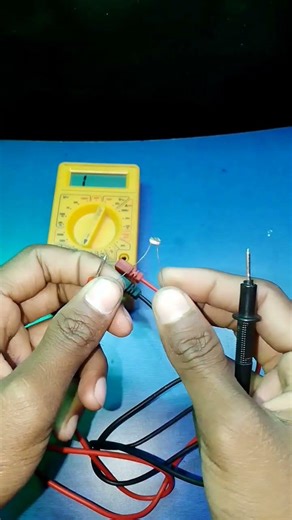 Testing of LDR sensor ⚡💡👍 #electrical #ldr #electronic #shorts