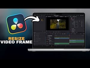 How To RESIZE Video FRAMES In Davinci Resolve in SECONDS!
