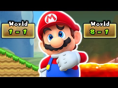 New Super Mario Bros. Wii But RANDOMIZED