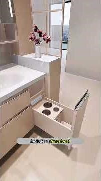 Small Bathroom Makeover That DOUBLED Storage Instantly 😳🔥