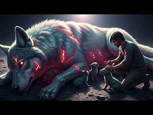 Galactic Aliens Left Their Deadly Wolf and Her Cubs To DIE UNTIL a HUMAN gad Second Thoughts