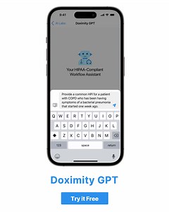 Save Time On Chart Notes, LOMN, Patient Letters & More — Sign Up Free For Doximity GPT. | Doximity