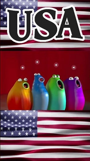 National Anthem of United States of America. The Star-Spangled Banner - Blob Opera