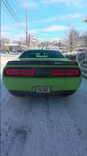 Cold Start # 2969 Sunny Dodge Challenger RT Scat Pack Widebody Exhaust Audio #coldstart #car #cars