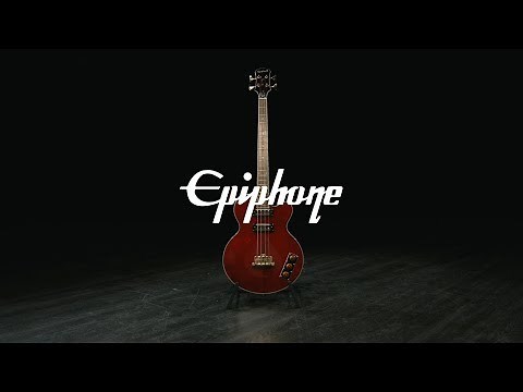 Epiphone Allen Woody Rumblekat Bass, Wine Red | Gear4music demo