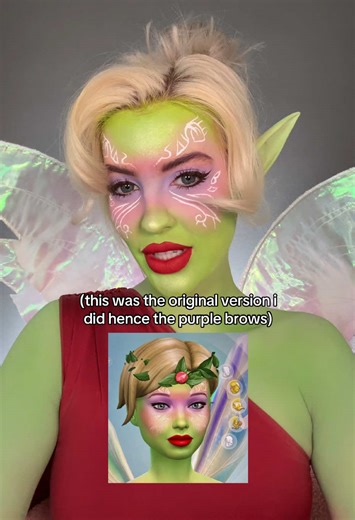 Creating a Fairy Sims Character Makeup Transformation