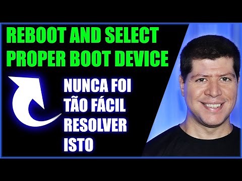 How To Solve Error Reboot And Select Proper Boot Device or Insert Boot Media in Selected Boot Device