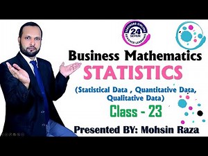 MTH302 Short Lecture - 23 | VU Short Lecture | Introduction to Statistics in (Urdu / Hindi)