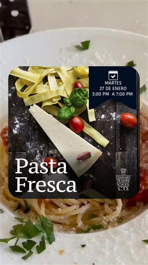 Curso de Pasta Fresca en CTS: ¡Inscríbete Ya!