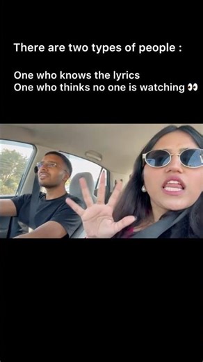 two types of people: lyrics & confidence😂 #funny