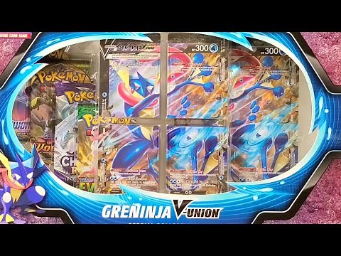 EP-186: Greninja V-Union Special Collection Box 🤩 #pokemon #pokemoncards #pokemontcg #tcg