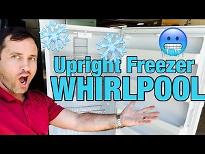 ❄️Why This Whirlpool Freezer Isn’t Freezing Hard | Forced Defrost & Drain Clearing | WZF34X16DW04 🥶