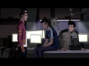Caesar runs a scan on Federico - Generator Rex S2E13