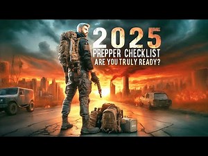 2025 Prepper Checklist: Are You Truly Ready? #prepperchecklist