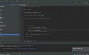 跟着学用pycharm做游戏
