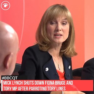 It seems like any pretence of impartiality has been swept aside by Fiona Bruce, but Mick wasn't having none of it 👇 | The London Economic