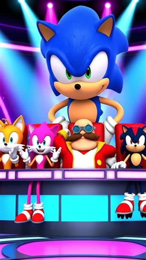Sonic Joins K-pop Dance Contest 💃🦔 | Funny Sonic Animation | Sonic and Friends Part 2