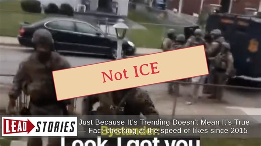 Fact Check: Video Does NOT Show ICE Raiding Home Without A Warrant After Man Shouted They Shouldn't 'Smack' His Neighbor -- It's Columbus SWAT In 2019 | Lead Stories