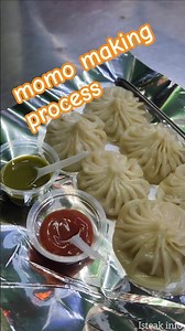 momo making process | #isteakinfo #momo #streetfood