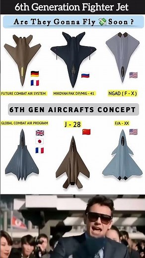 6Th Generation Fighter Jets War 🐦‍🔥🔥 |😏 6th Generation Jets – Are They Gonna Fly Soon? 😳 |